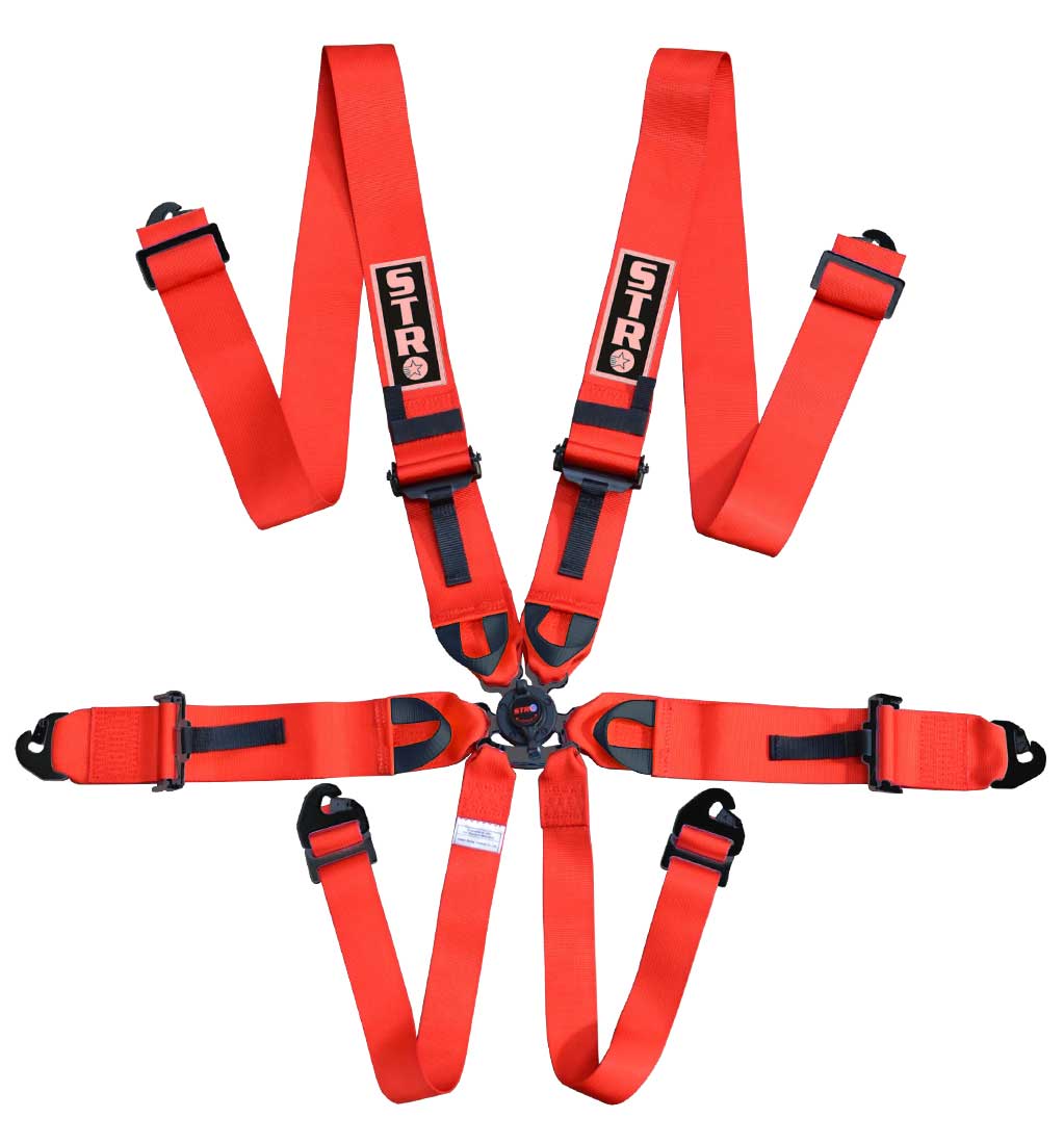 6-Point Race Harness 3" Straps (2028)