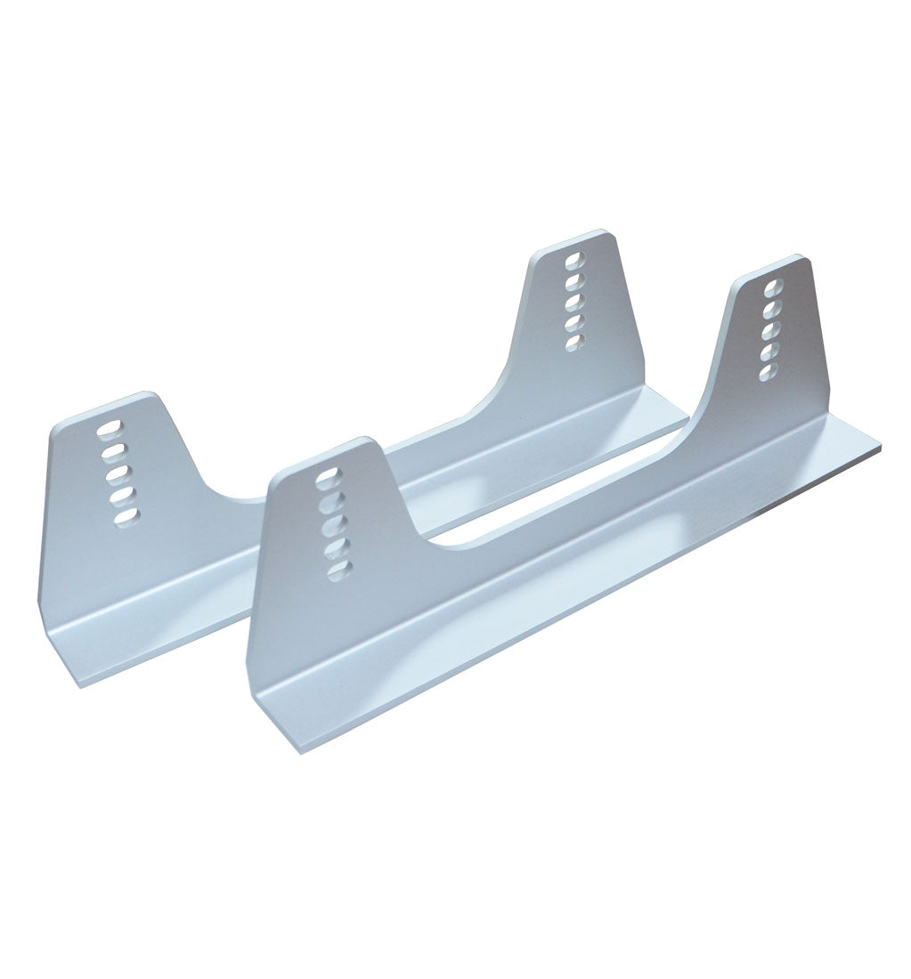 STR Universal Seat Mounts (Pair) T5 Aluminium 125mm High