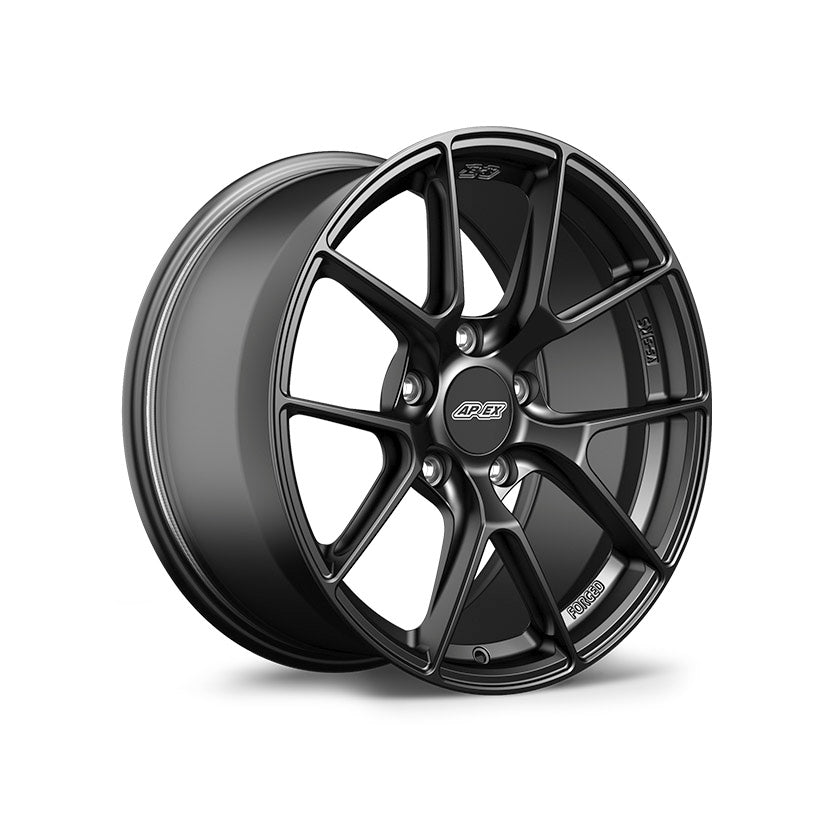 Apex VS-5RS Alloy Wheel 17x9.5 ET51 5x114 Satin Black 70.1mm CB
