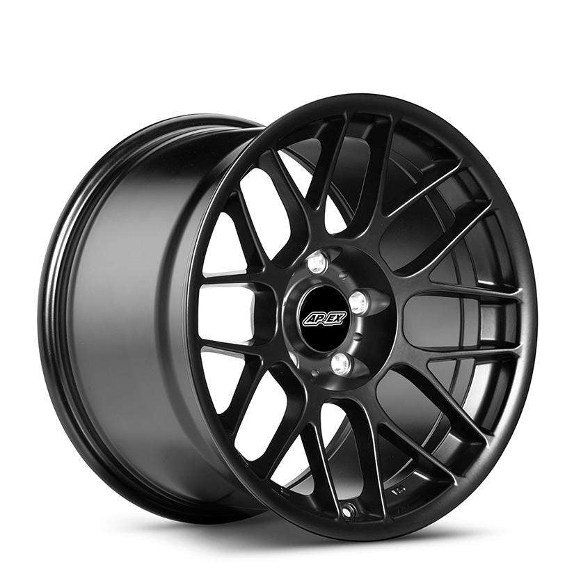 Apex ARC-8 Alloy Wheel 19x12 ET41 5x120 Satin Black 67.1mm CB
