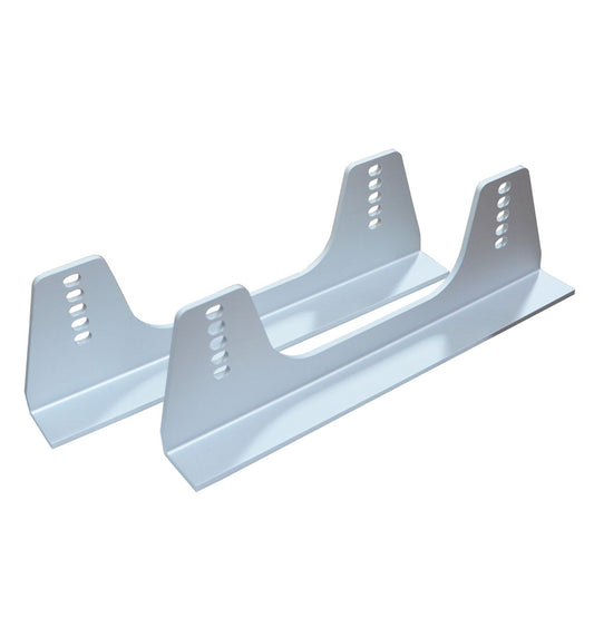 STR Universal Seat Mounts (Pair) T5 Aluminium 125mm High
