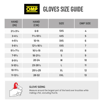 OMP First S gloves