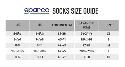 Sparco RW-4 FIA socks