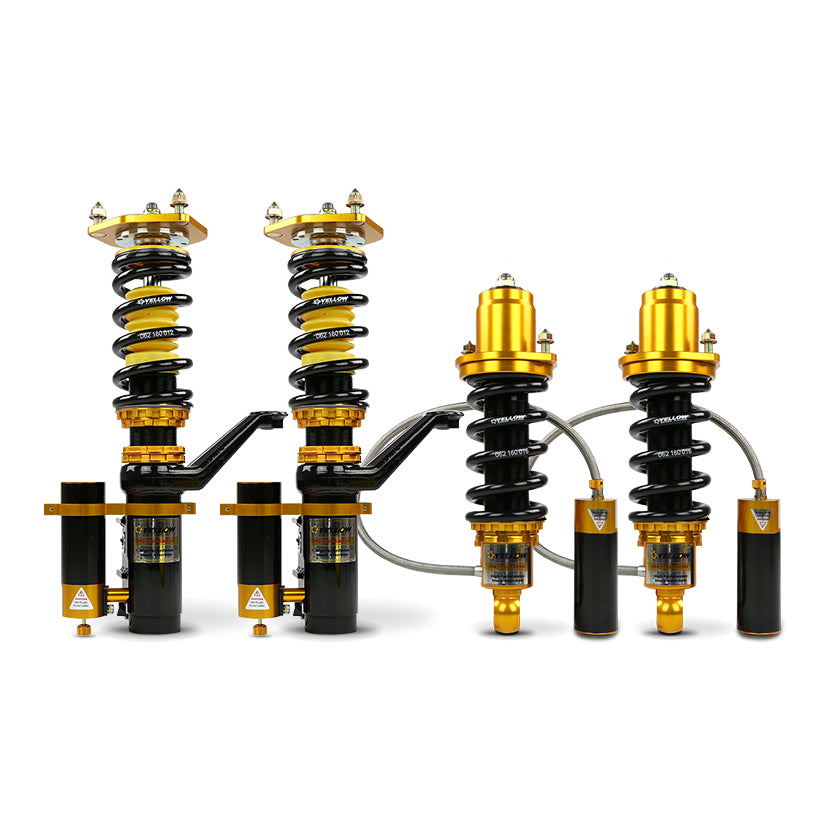 YELLOW SPEED RACING YSR ADVANCED PRO PLUS 3-WAY CIRCUIT RACE COILOVERS HONDA CIVIC TYPE R EP3 03-05