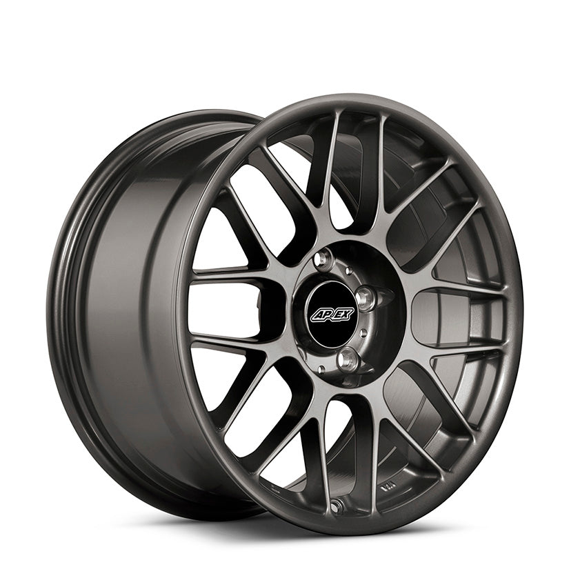 Apex ARC-8 Alloy Wheel 17x8 ET25 4x100 Anthracite 57.1mm CB