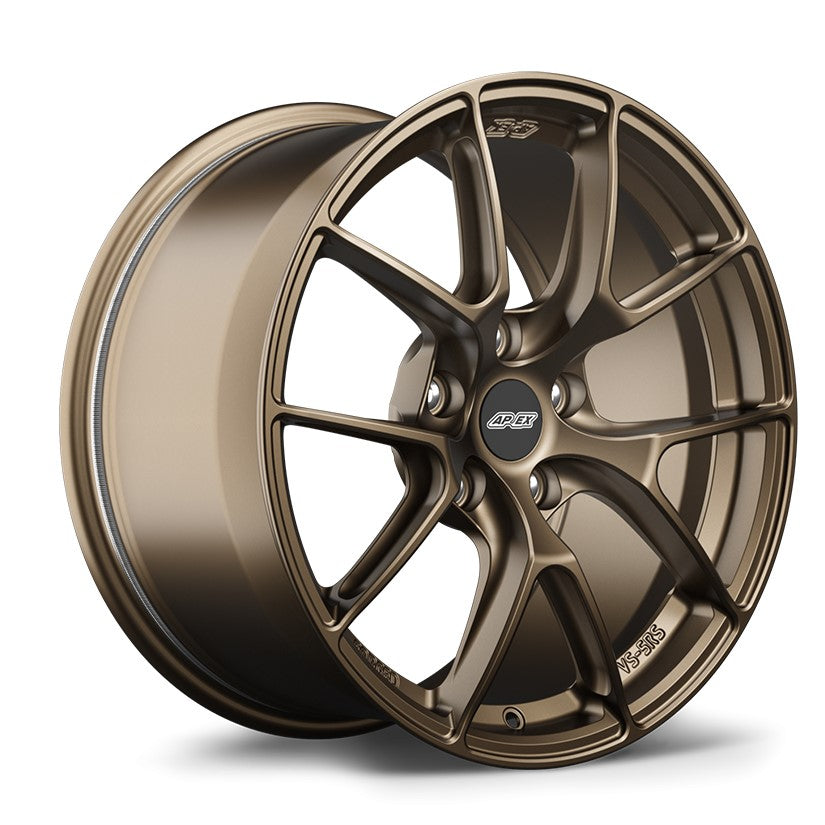 Apex VS-5RS Alloy Wheel 17x9 ET48 5x100 Satin Bronze 56.1mm CB